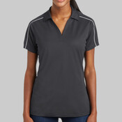 Women's Micropique Sport Wick ® Piped Polo