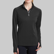 Women's Sport Wick ® Textured 1/4 Zip Pullover