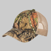 Unstructured Camouflage Mesh Back Cap