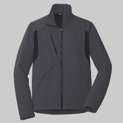 Back Block Soft Shell Jacket