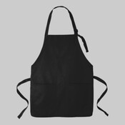 Medium Length Two Pocket Bib Apron