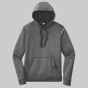 PosiCharge ® Sport Wick ® Heather Fleece Hooded Pullover